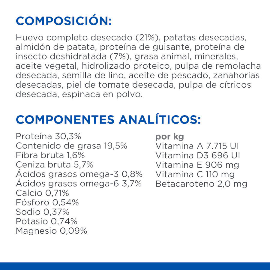 7 kg Hill's Science Plan Adult Hypoallergenic Ovo e Insetos ra&ccedil;&atilde;o para gatos , , large Imagem n&uacute;mero 6